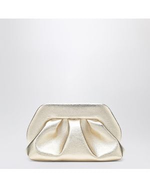 Themoira Golden Tia Clutch - Natural