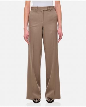 The Attico Long Pants - Natural