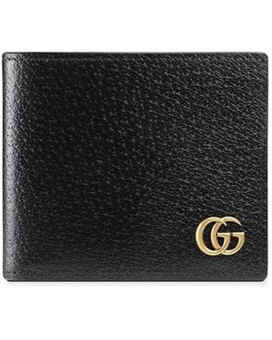 Gucci Marmont Leather Bifold Wallet - Black