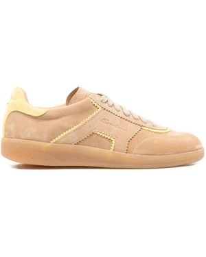 Santoni Sneakers Brown - Natural