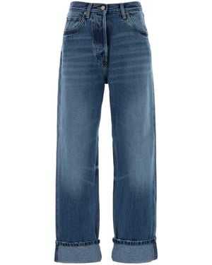 Prada Slim-Fit Selvedge-Denim Jeans in Blue | Lyst