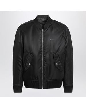 Gucci Reversible Bomber Jacket - Black