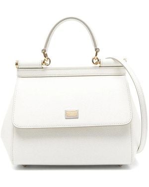 Dolce & Gabbana Tote Bag Calfskin - White