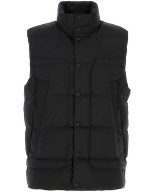 Moncler Stretch Polyester Pismo Down Jacket - Black