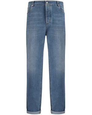 Brunello Cucinelli Straight Jeans - Blue
