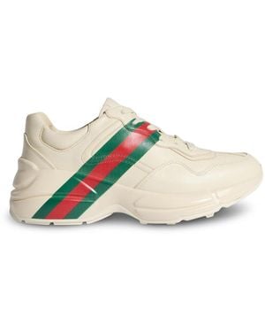 Gucci Rhyton Sneakers - White