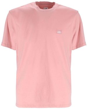 Tシャツ・カットソー C.P. Company Cotton jersey T-shirt with graphics C.p. Company C.p.company Cotton Jersey T-shirt With Graphics