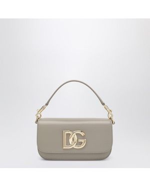 Dolce & Gabbana Dolce&Gabbana 3.5 Leather Shoulder Bag - Metallic