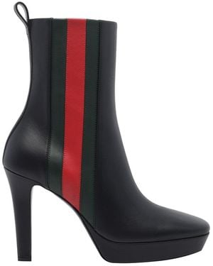 Gucci Galleria Pump Booties - Black