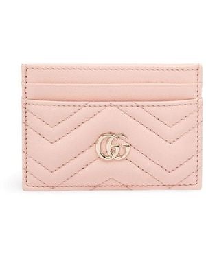Gucci 'Gg Marmont' Cardcase - Pink