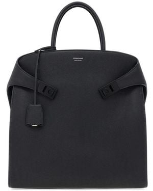 Ferragamo Tote Bags - Black