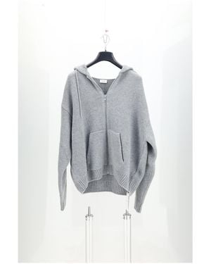 Celine Hooded Cardigan - Gray