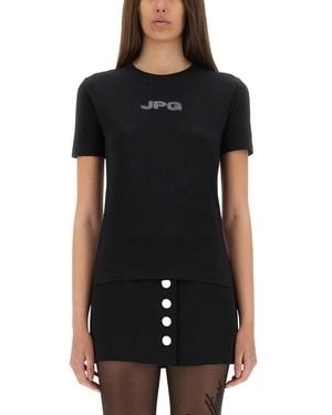 Jean Paul Gaultier Jpg" T-Shirt - Black