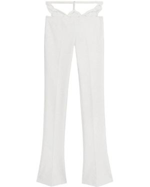 Blumarine Wide Pants - White
