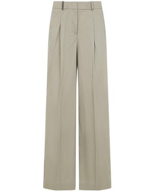Peserico Wide Pants - Gray