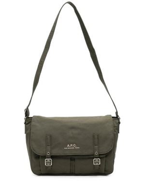 A.P.C. Messenger Bags - Black