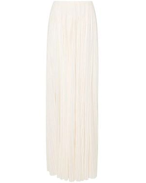 Saint Laurent Maxi Skirts - White
