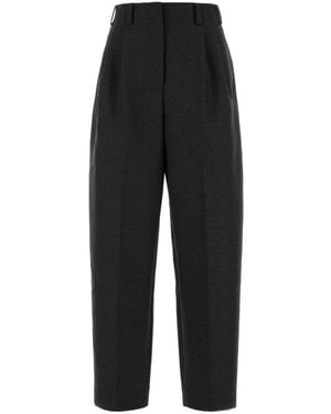 Givenchy Charcoal Wool Pant - Black