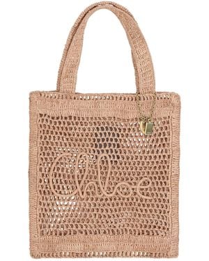 Chloé Chloã Summer Banana Tote Bag - Natural