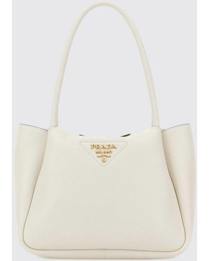 Prada Tote Bag - White