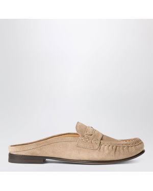 Fendi Scrunch Sabots - Natural
