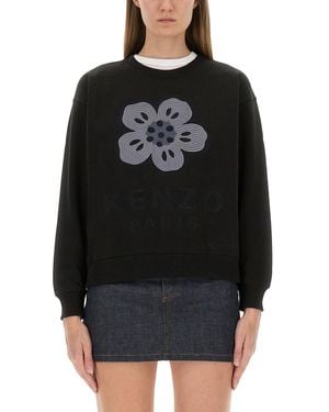 KENZO Cotton Sweatshirt - Black
