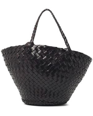 Dragon Diffusion 'Egola' Dark Leather Bag - Black