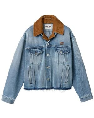 Miu Miu Coats - Blue