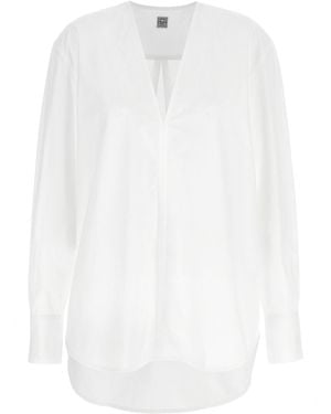 TOTEME Cotton Blouse - White