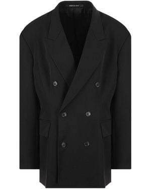 Balenciaga Wool Jacket - Black
