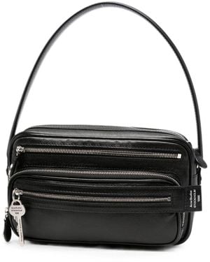 Acne Studios Camero Party Leather Shoulder Bag - Black