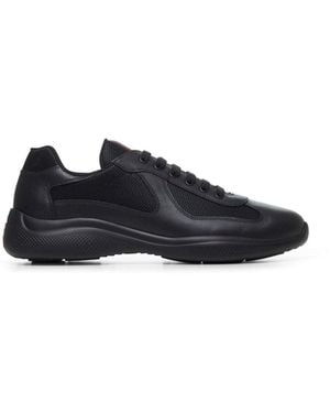 Prada Calzature America's Cup Sneakers - Blue