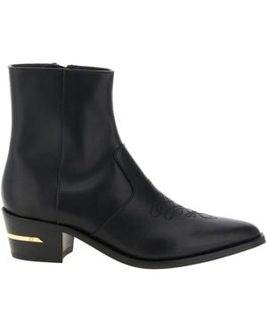 Amiri 'Ma Ryder' Ankle Boots - Black