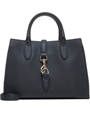 Gucci Jackie Leather Medium Tote Bag - Black
