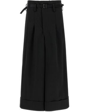 Junya Watanabe High Waist Pants - Black