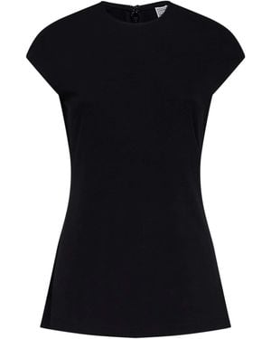 TOTEME Fluid Jersey Everyday Top - Black