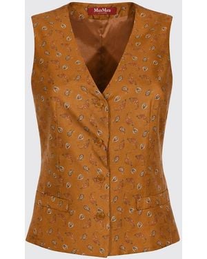 Max Mara Waistcoat - Brown