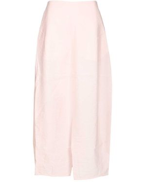 TOTEME Silk Parachute Skirt - Pink