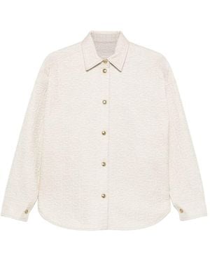 Moncler Padded Overshirt - White
