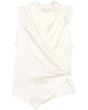 Brunello Cucinelli Blouses - White