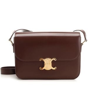Celine Triomphe Classique Bag - Brown