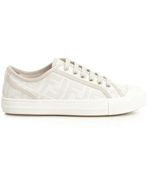 Fendi "Domino" Sneaker - White