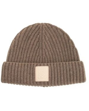 Loewe Cashmere Hat - Brown