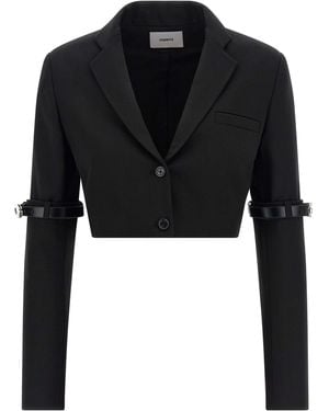 Coperni Hybrid Blazers - Black