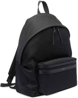 Saint Laurent City City Zaino - Black