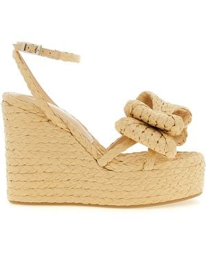 Mach & Mach 'Le Cadeau' Sandals - Natural
