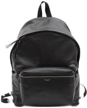 Saint Laurent Backpacks - Black