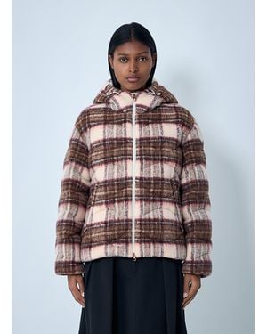 Moncler Cervi Short Down Jacket - Red