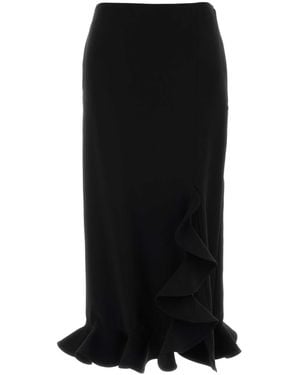Moschino Jersey Skirt - Black