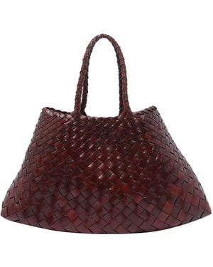 Dragon Diffusion Small Santa Croce Handbag - Red